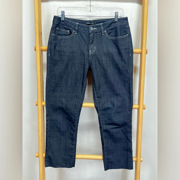 PRANA Women’s‎ gray KAYLA denim crop pants size 6/28. - Picture 4 of 16
